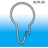 Metal Pear Shaped Ring/Hook, 2-1/2"L - Pkg Qty 100