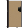 Screenflex 5'H Door - Mounted to End of Room Divider - Desert