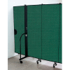 Screenflex 6'H Door - Mounted to End of Room Divider - Mallard