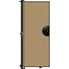 Screenflex 6'8"H Door - Mounted to End of Room Divider - Desert