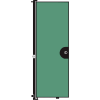 Screenflex 8'H Door - Mounted to End of Room Divider - Green