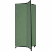 3 Panel Display Tower, 6'5"H, Fabric - Mallard