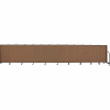 Screenflex 13 Panel Portable Room Divider, 4'H x 24'1"L, Fabric Color: Oatmeal