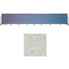 Screenflex 13 Panel Portable Room Divider, 4'H x 24'1"L, Vinyl Color: Granite