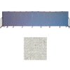 Screenflex 11 Panel Portable Room Divider, 5'H x 20'5"L, Vinyl Color: Granite