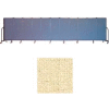 Screenflex 11 Panel Portable Room Divider, 5'H x 20'5"L, Vinyl Color: Hazelnut