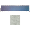 Screenflex 13 Panel Portable Room Divider, 5'H x 24'1"L, Vinyl Color: Mint