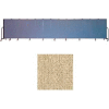 Screenflex 13 Panel Portable Room Divider, 5'H x 24'1"L, Vinyl Color: Sandalwood