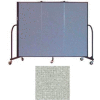 Screenflex 3 Panel Portable Room Divider, 5'H x 5'9"L, Vinyl Color: Mint