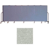 Screenflex 7 Panel Portable Room Divider, 5'H x 13'1"L, Vinyl Color: Mint