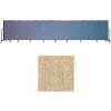 Screenflex 11 Panel Portable Room Divider, 6'H x 20'5"L, Vinyl Color: Sandalwood