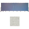 Screenflex 11 Panel Portable Room Divider, 6'8"H x 20'5"W, Vinyl Color: Granite