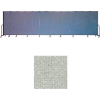Screenflex 13 Panel Portable Room Divider, 6'8"H x 24'1"L, Vinyl Color: Mint