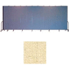 Screenflex 11 Panel Portable Room Divider, 8'H x 20'5"L, Vinyl Color: Hazelnut