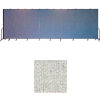 Screenflex 13 Panel Portable Room Divider, 8'H x 24'1"W, Vinyl Color: Granite