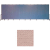 Screenflex 13 Panel Portable Room Divider, 8'H x 24'1"L, Vinyl Color: Raspberry Mist