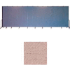 Screenflex 13 Panel Portable Room Divider, 8'H x 24'1"W, Vinyl Color: Raspberry Mist