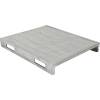 Solid Closed Deck Pallet, Steel, 4-Way Entry, 39-1/2" x 47", 4000 Lb Static Capacity