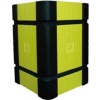 Park Sentry® Column Protector - Corners, For 24" x 24" Square Columns, Black, 4/Carton