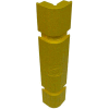 Park Sentry® Column Protector - Corners, For 24" x 24" Square Columns, Yellow, 4/Carton