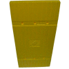 Park Sentry® Column Protector - Planks, For 24" x 24" Square Columns, Yellow, 4/Carton