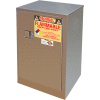 Securall® 12-Gallon Self-Close Door Flammable Cabinet Stainless Steel