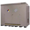 Securall® 10'W x 8'D x 8' 4"H Hazmat Chemical Storage Building 16 Drum
