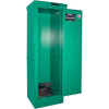 Securall® 4, D & E Cylinder, Vertical Medical Gas Cabinet, 14"W x 13-5/8"D x 44"H, Manual Close