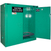 Securall® 24, D & E Cylinder, Vertical Medical Gas Cabinet, 43"W x 18"D x 46"H, Self Close