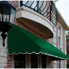 Awntech CF43-5F, Window/Entry Awning 5' 4-1/2"W x 3'D x 4' 8"H Forest Green
