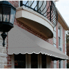 Awntech RF22-4G, Window/Entry Awning 4' 4-1/2" W x 2'D x 2' 7"H Gray