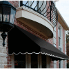 Awntech CF32-6K, Window/Entry Awning 6' 4-1/2" W x 2'D x 3' 8"H Black