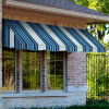 Awntech CF33-8NGW, Window/Entry Awning 8' 4-1/2"W x 3'D x 3' 8"H Navy/Gray/White