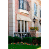 Awntech CF33-5TW, Window/Entry Awning 5' 4-1/2"W x 3'D x 3' 8"H Linen/White