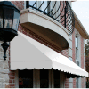 Awntech CF32-6W, Window/Entry Awning 6' 4-1/2" W x 2'D x 3' 8"H Off White
