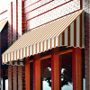 Awntech CF32-5WLTER, Window/Entry Awning 5' 4-1/2" W x 2'D x 3' 8"H White/Linen/Terra Cotta
