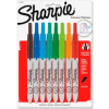 Sharpie® Retractable Permanent Marker, Ultra Fine, Assorted Ink, 8/Set