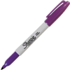 Sharpie® Permanent Marker, Fine Point, Purple Ink, Dozen