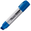 Sharpie® Magnum Permanent Marker, Extra Large Chisel, Blue Ink - Pkg Qty 12