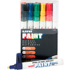 Sanford® Uni Paint Marker, Oil-Based, Medium, Assorted Ink, 12/Set
