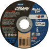 Norton 66252823602 Gemini Right Angle Cut-Off Wheel 4-1/2" x .045" x 7/8" 36 Grit Alum. Oxide Type 1 - Pkg Qty 25