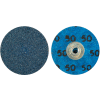 Norton 66261138634 BlueFire Quick-Change Cloth Disc 2" Dia. 60 Grit Zirconia Alumina Type II - Pkg Qty 25