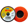 Norton 77696090147 Blaze Plastic Flat Flap Disc T27 2" TR 60 Grit Seeded Gel Ceramic - Pkg Qty 10