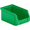 SSI Schaefer  LF060503.0GN1 - 5 x 6 x 3 LF Hopper Front Plastic Stacking Bin, Green, 