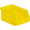SSI Schaefer LF060503.YL1 - 5 x 6 x 3 LF Hopper Front Plastic Stacking Bin, Yellow, - Pkg Qty 50