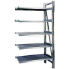 Steel Pick Shelving, 5 Level, Single, Straight, 78"H x 50"W x 32"D, Add-On