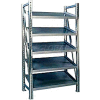 Steel Pick Shelving, 5 Level, Single, Tilt, 78"H x 50"W x 24"D, Starter
