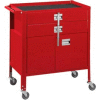 Deluxe Technician Cart-Portable Cart, 29-1/4"W x 18-1/4"D x 34"H-Carmine Red