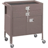 Deluxe Technician Cart-Portable Cart, 29-1/4"W x 18-1/4"D x 34"H-Pewter Grey