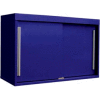 48" Sliding Door Upper Cabinet-48"W x 15"D x 30"H-St.Louis Blue